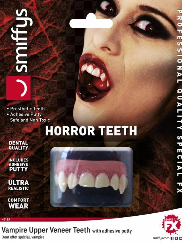 Horror teeth Vampire White Unisex F/X