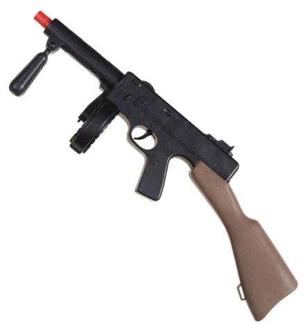 Tommy Machinegun med lyd 50 cm