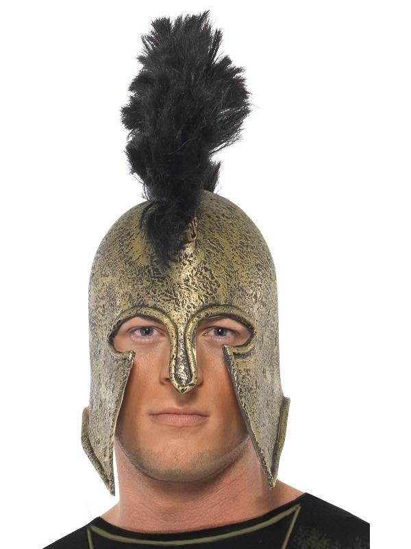 Achilles Helmet PVC Svart Deluxe