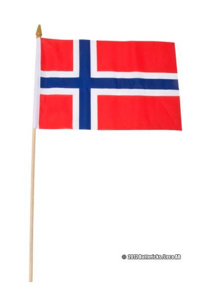 Hurraflagg NORSK FLAGG Papir