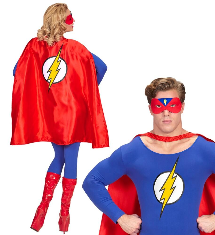 Superhelt kappe med maske