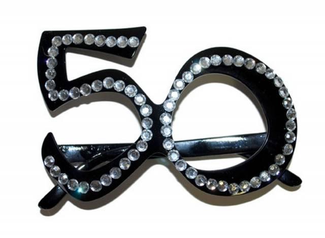 Briller med Strass 50 ÅR