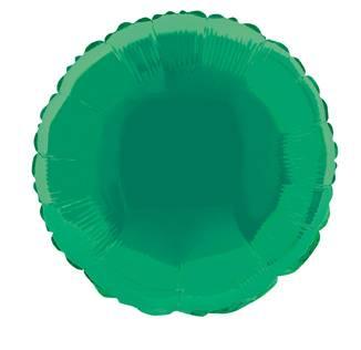 Folieballong Rund Green