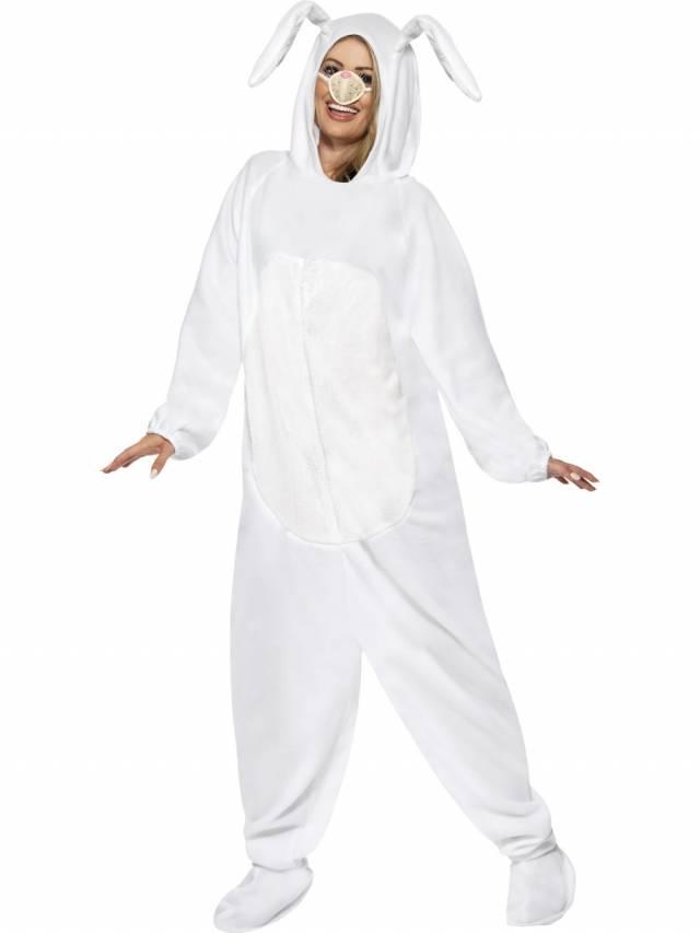 Rabbit All in One White Jumpsuit