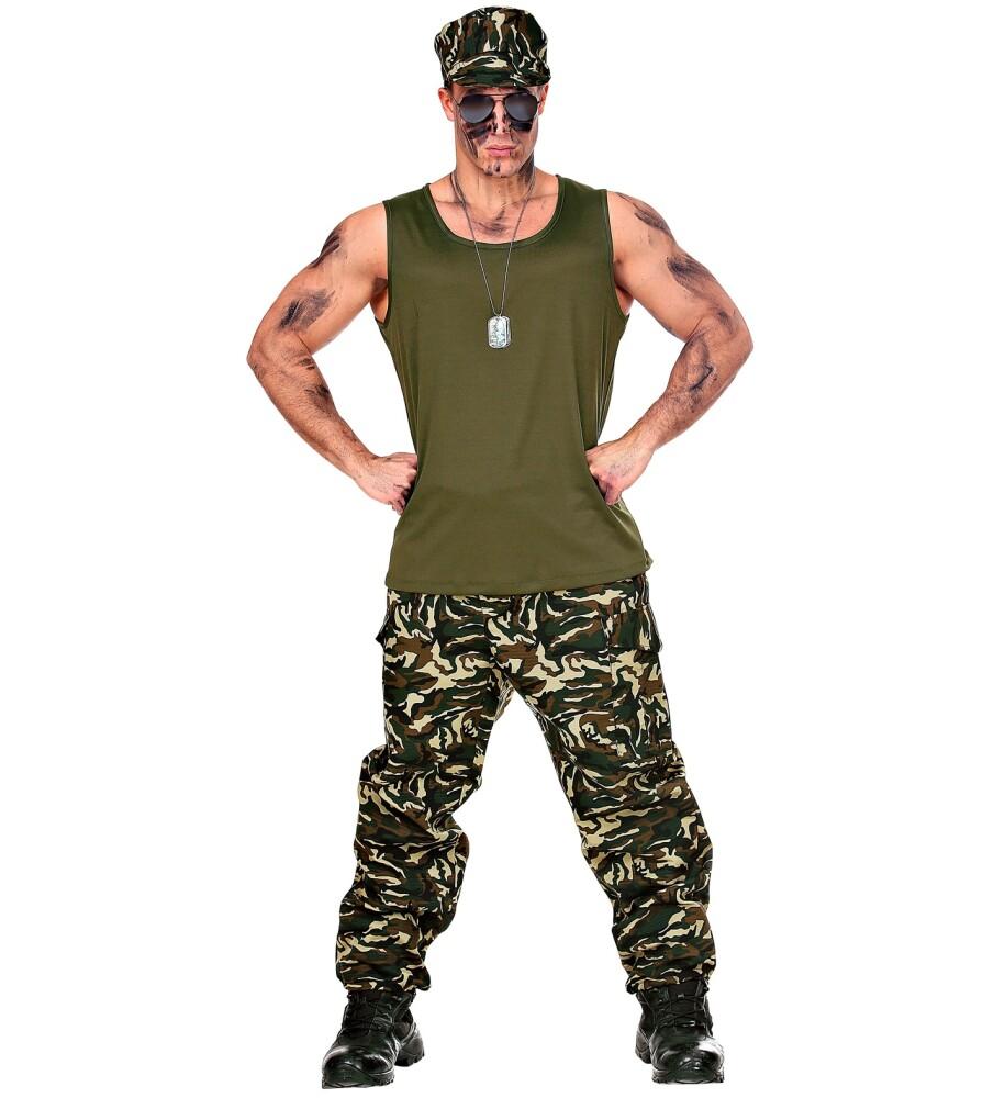 Camo Soldat Herrekostyme