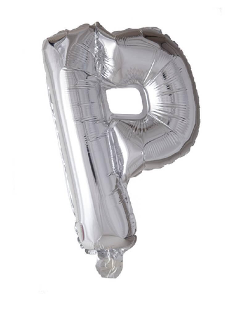 Bokstavballong Sølv Folie ca 41cm P
