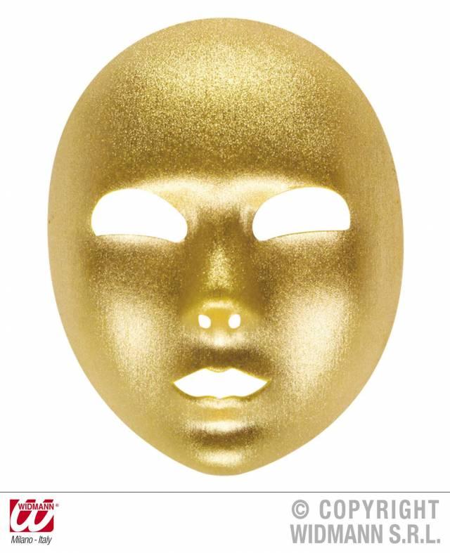 Gold Fabric Maske Unisex