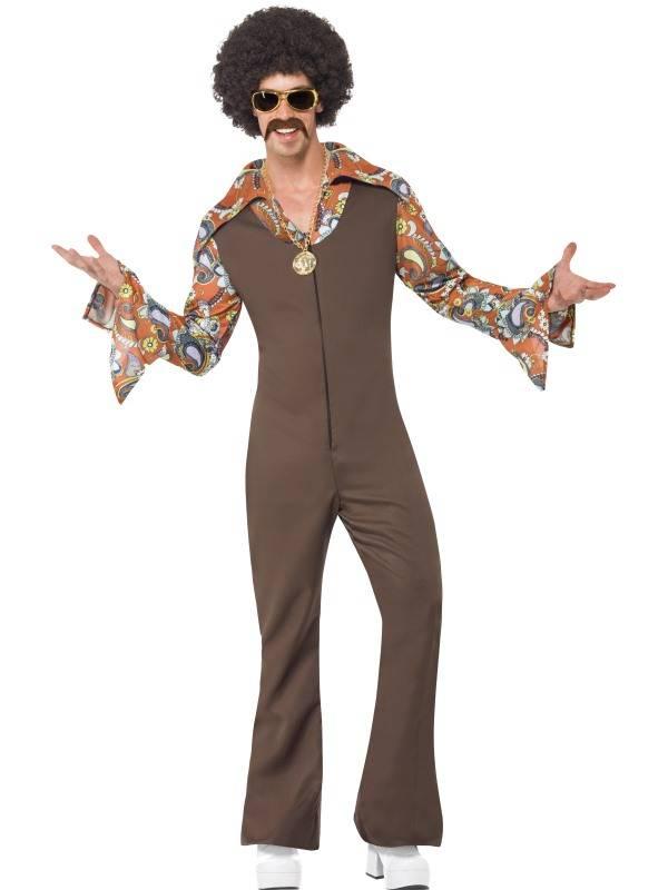 Groovy Boogie Brun / Orange Jumpsuit Herre