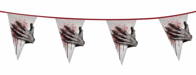 Flaggrekke ALIEN HAND 6 meter