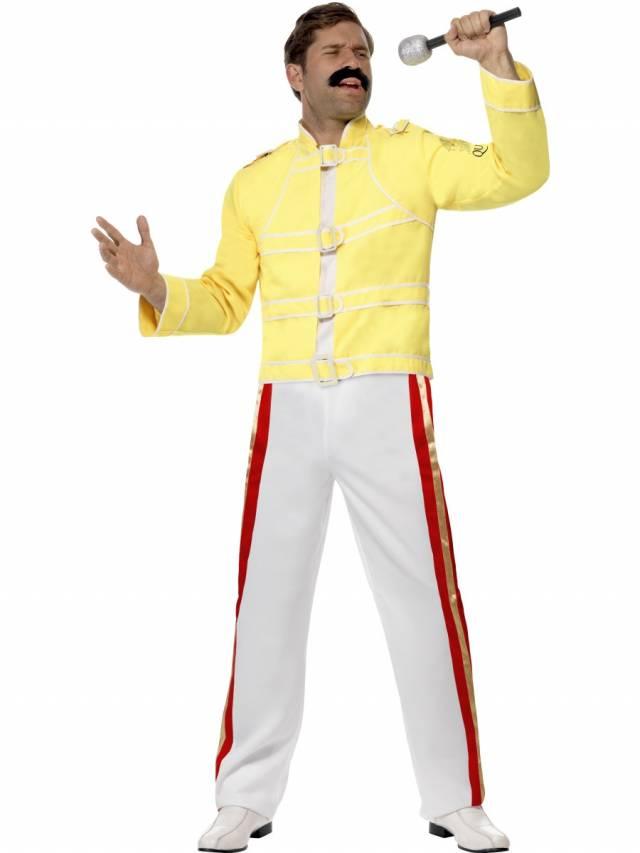 Freddie Mercury Queen Kostyme Licensed