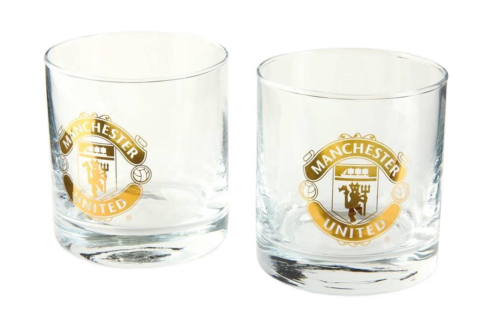 Manchester United Whiskeyglass 2pk