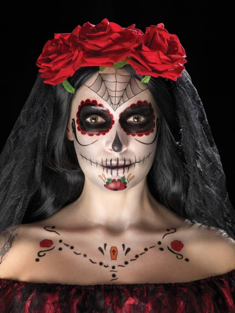 Day of the dead ansiktsminke