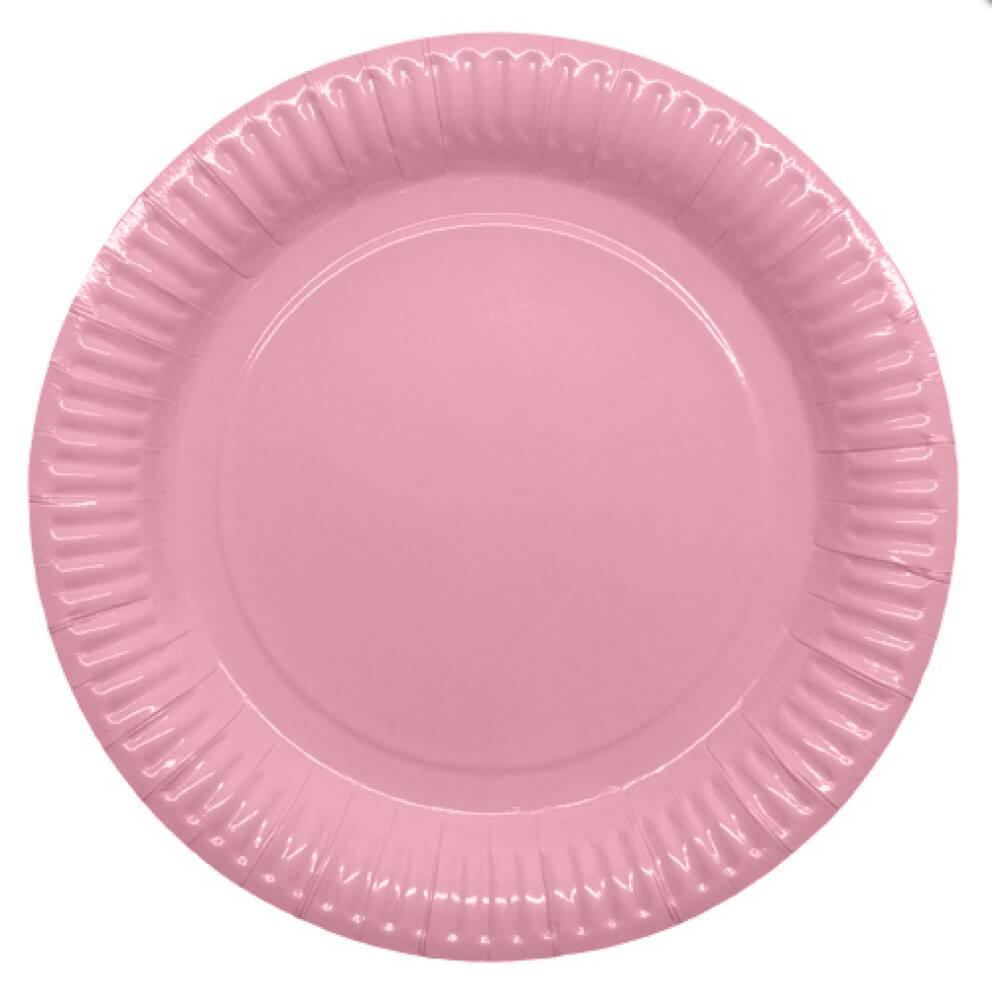 Babyshower Papptallerken Light Pink