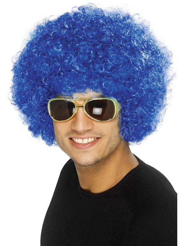 Funky Afro Blå