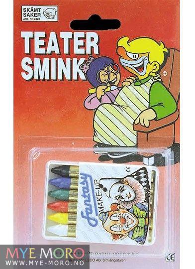 Sminkestifter 6 stifter F/X Kvalitetstifter