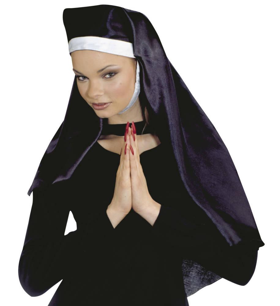 Nonne Hodeplagg Satin