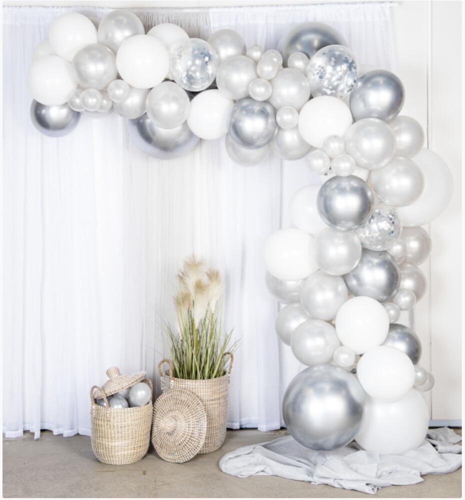 Ballongbue Silver Chrome