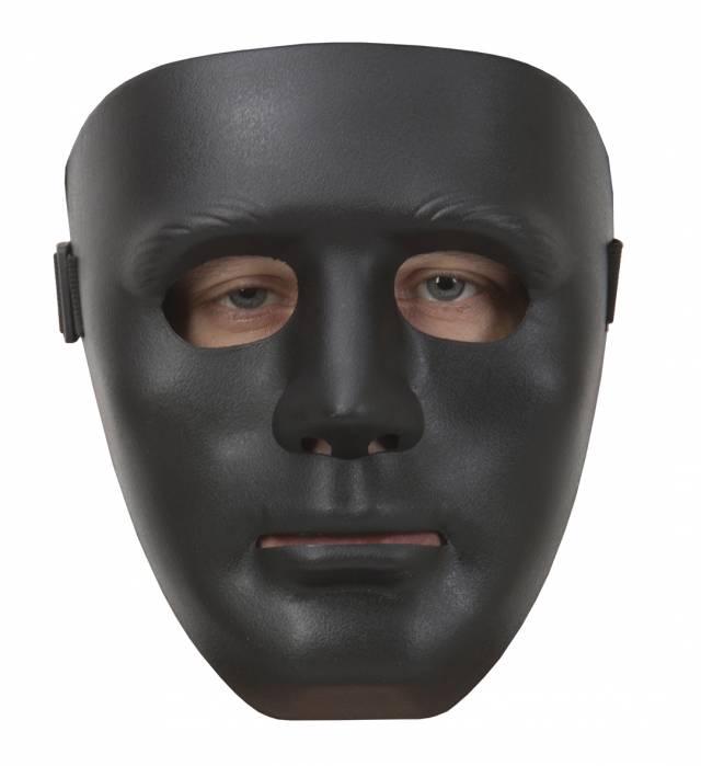 Heldekkende Øyemaske Herre Svart - Statue
