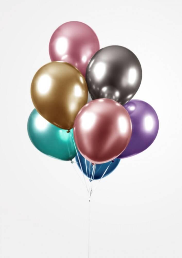 Ballonger Mirror Matt Metallic Assortert