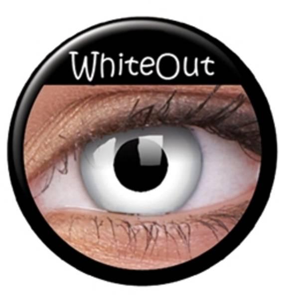 Ukeslinser Whiteout Hvite