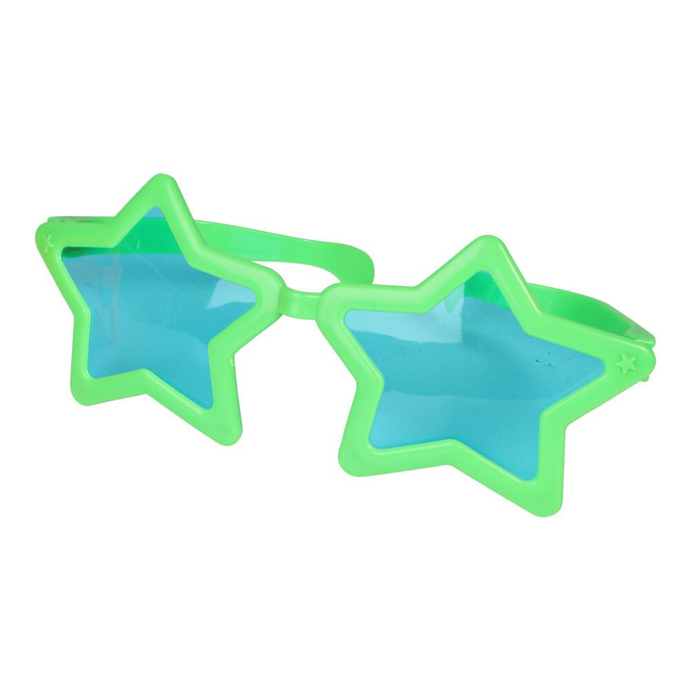 Oversized briller Neon Grønn