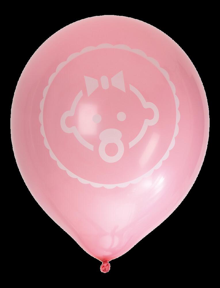 Ballonger Baby GIRL LIGHT BLUE - 8 pk.