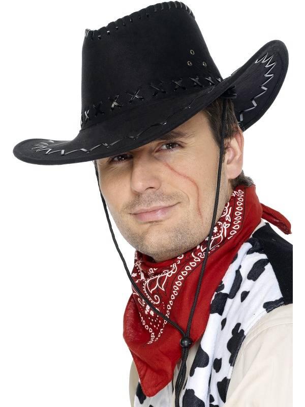 Cowboyhatt Ruskinn Svart Bestselger