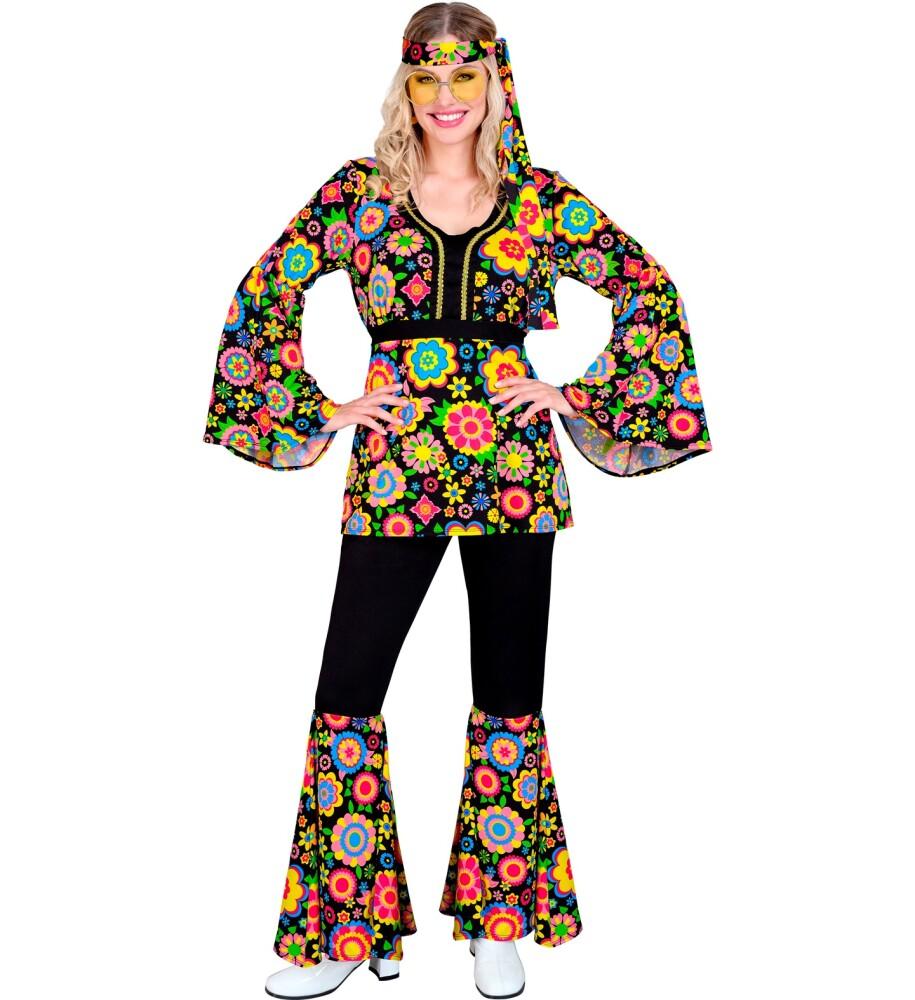 Flowery Hippie Psykedelisk Dame