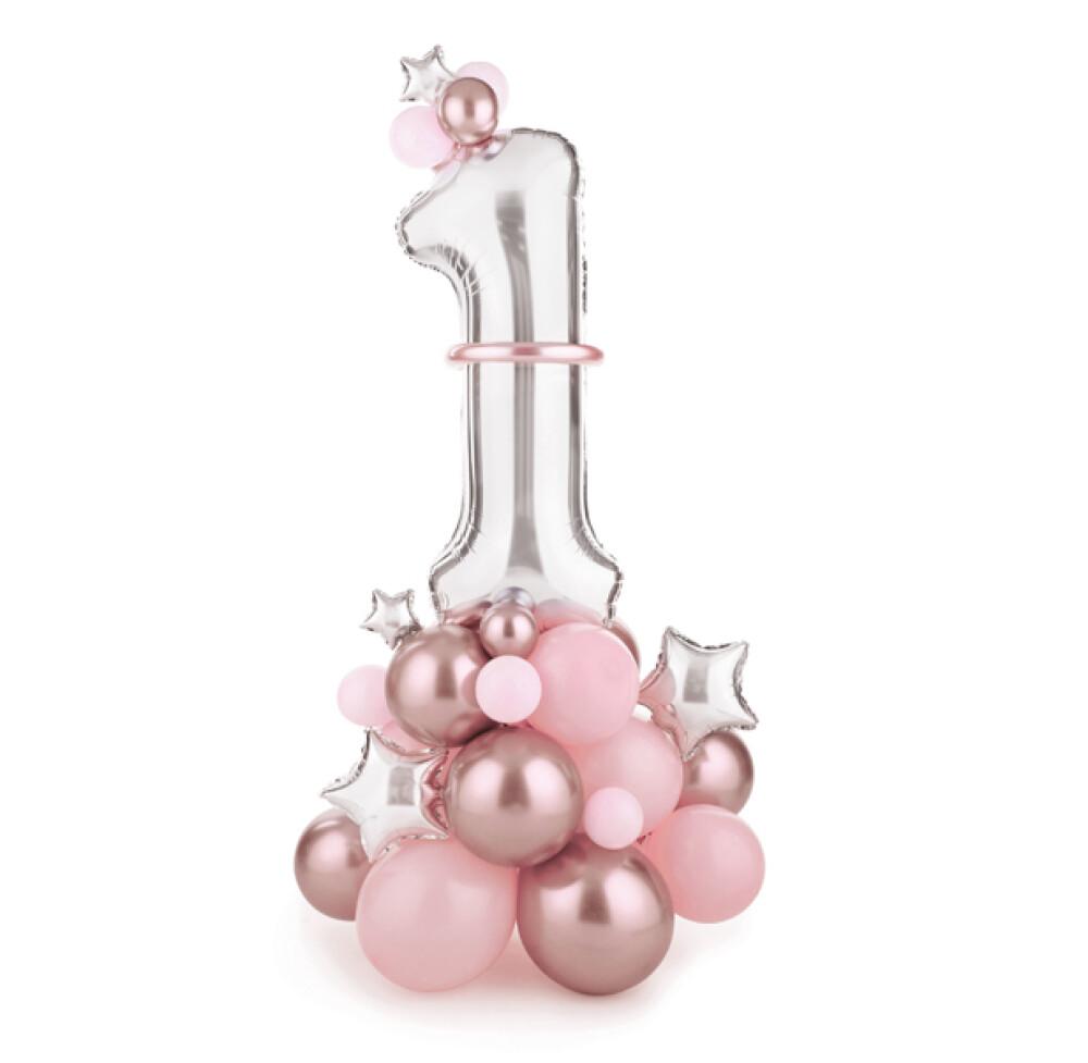 Ballongbukett 1 - Pink shades