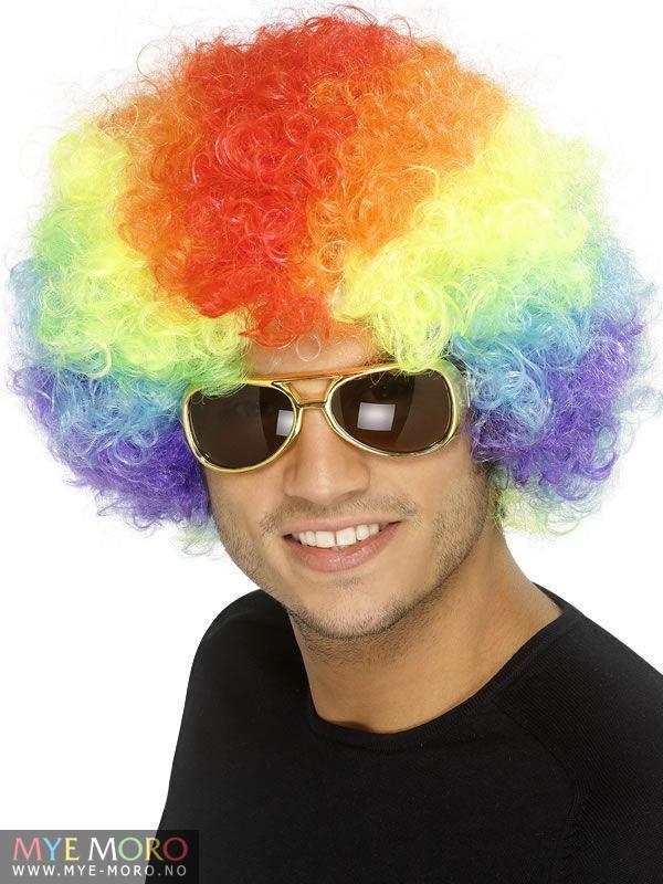 Funky Afro Regnbue KLOVN