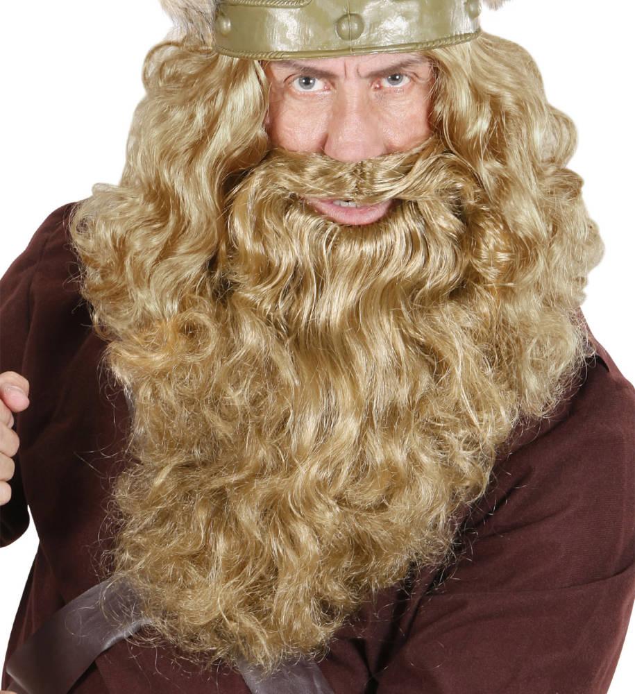Viking Blond kraftig skjegg