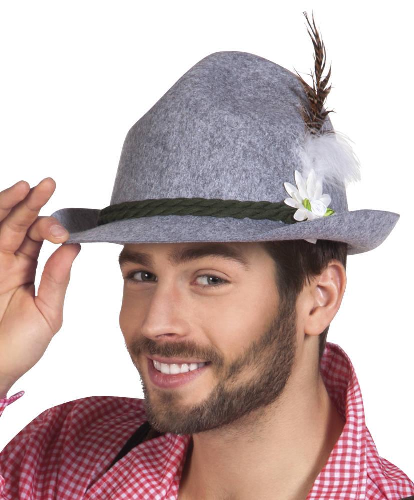 Oktoberfesthatt Grå Ewald Deluxe