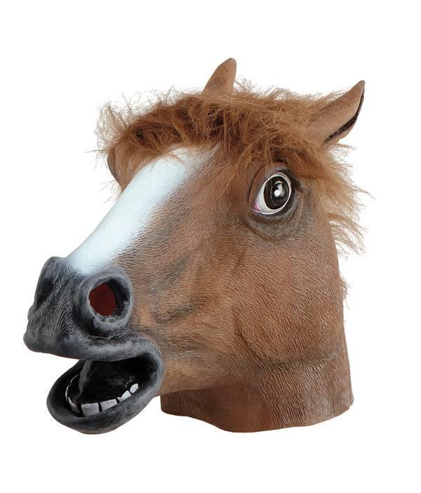 Hestemaske Deluxe Latex
