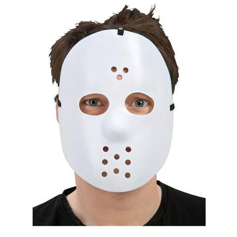 Hockeymaske hvit