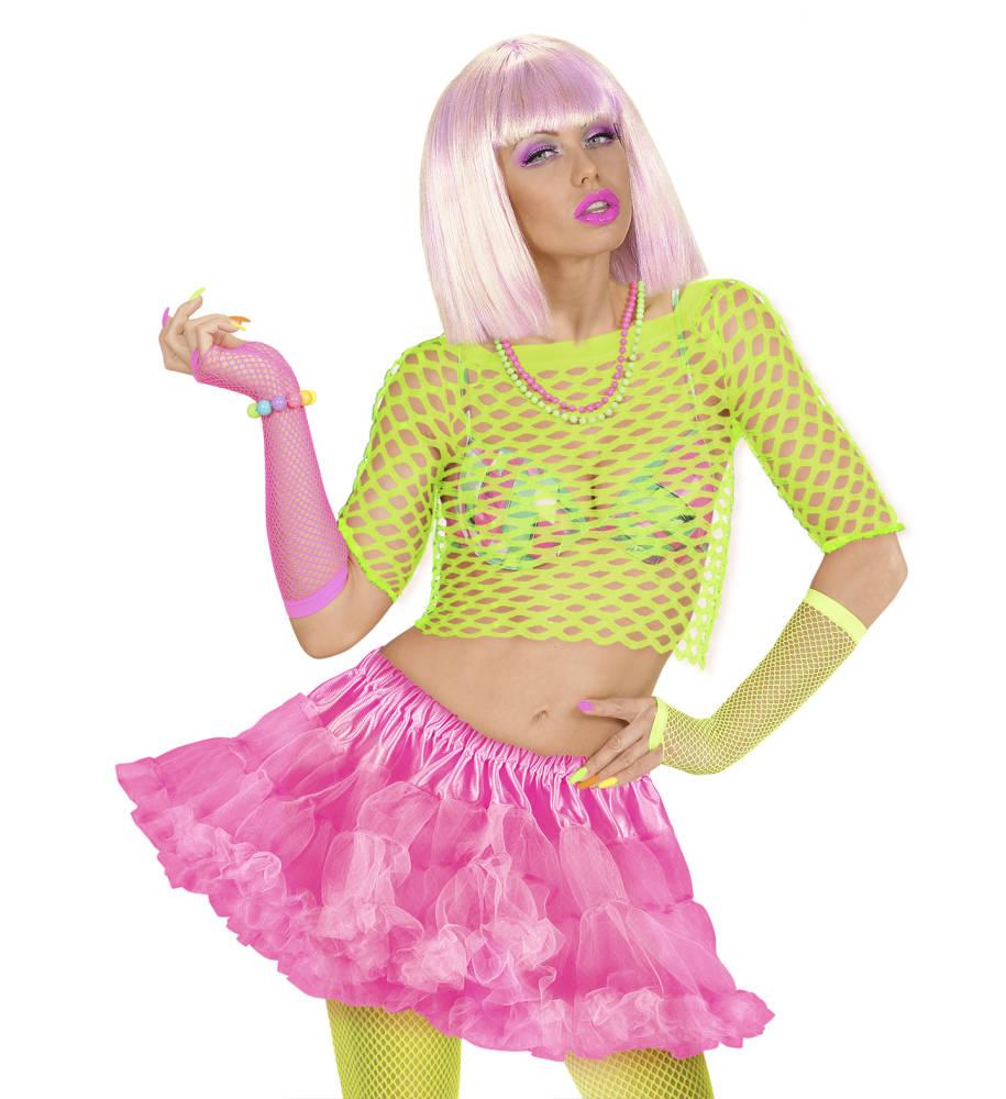 Underskjørt Neon Rosa