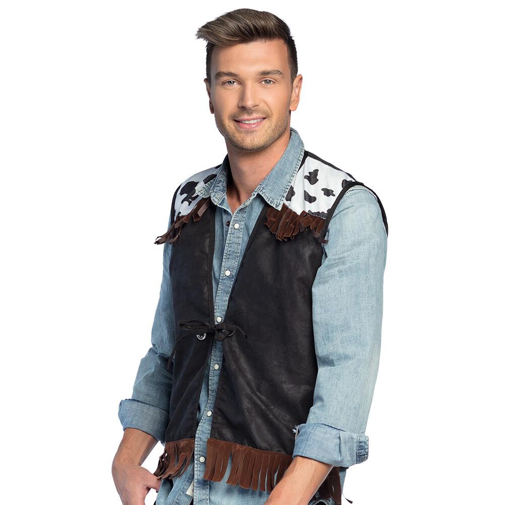 Cowboyvest Black Herre