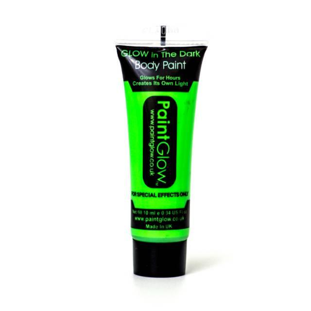 Glow in the dark Sminke Tube Grønn 10ml