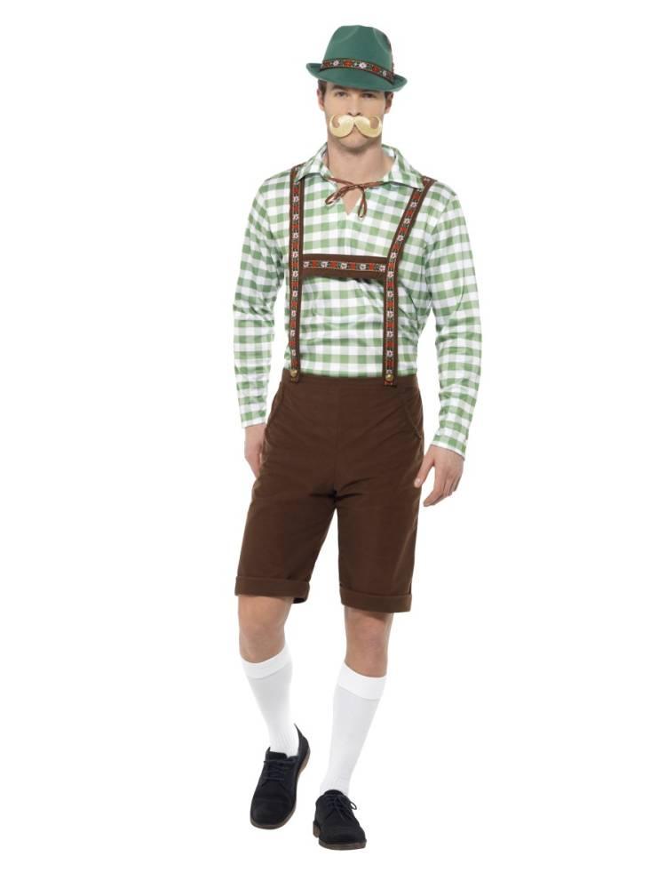 Alpine Bavarian Herrekostyme Komplett