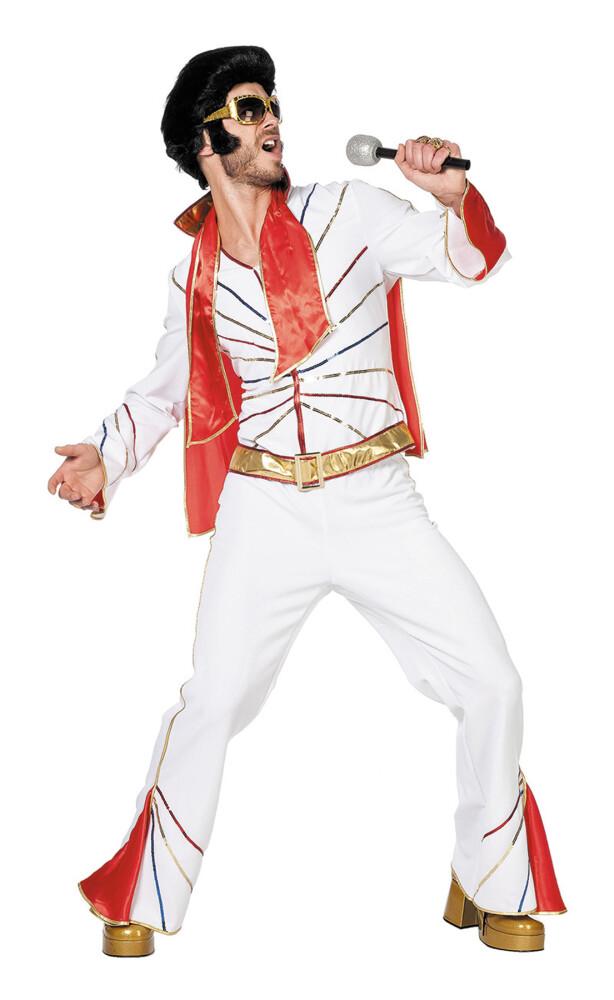 Elviskostyme med sjal Deluxe