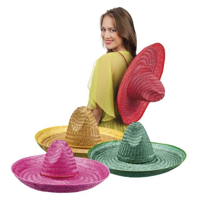 Sombrero Santiago Ensfarget Assortert
