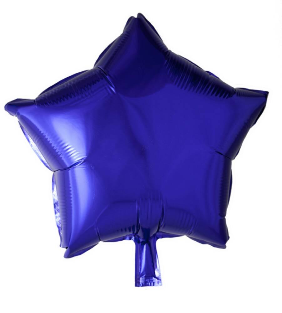 Folieballong Stjerne Purple