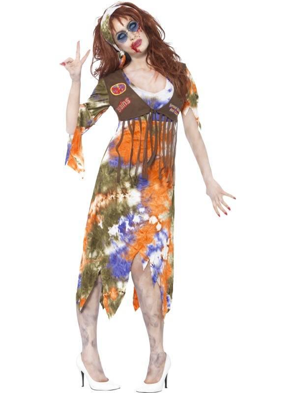 Hippie Lady 60`s Zombie