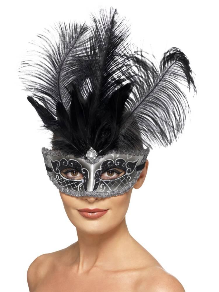Venetian Columbina Øyemaske