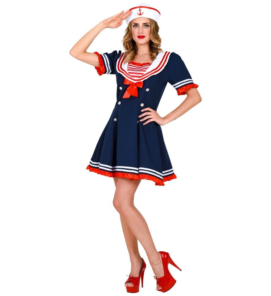 Sailor Girl Marineblå Matros