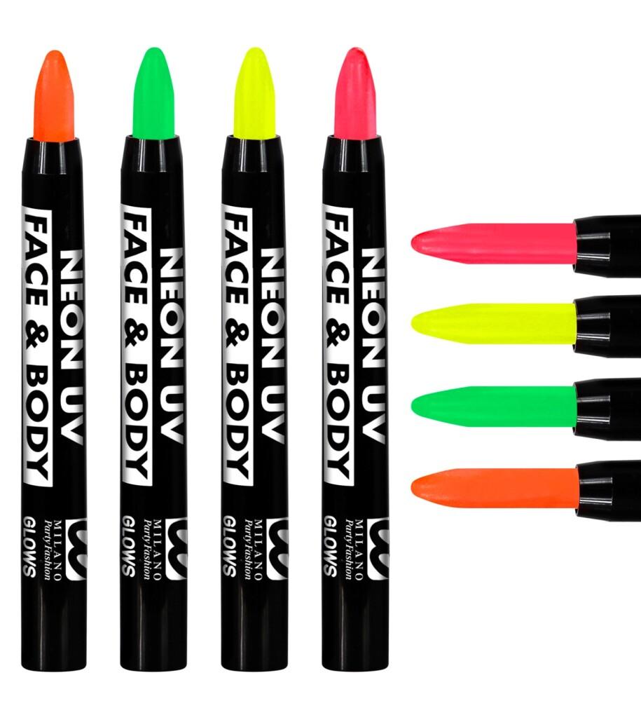Glow in the dark Sminke Tube Orange 10ml