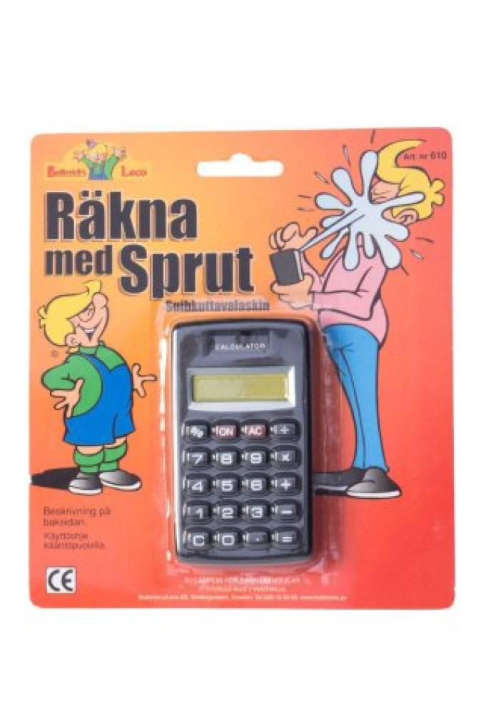 Lommeregner med Sprut