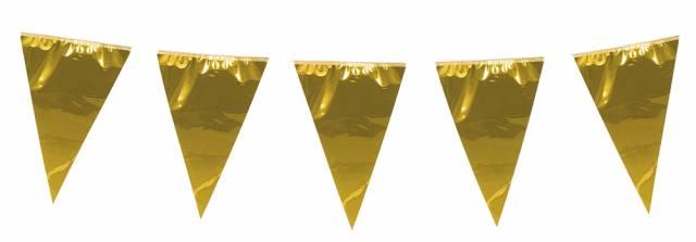 Flaggbanner Gull Folie