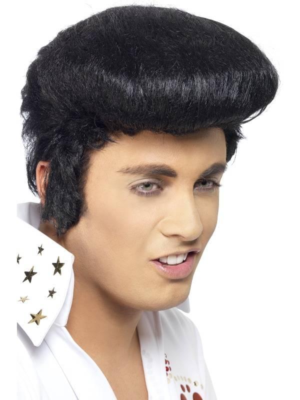 Elvis Parykk Deluxe Lisensiert