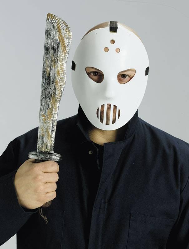 Hockeymaske og Machete sett