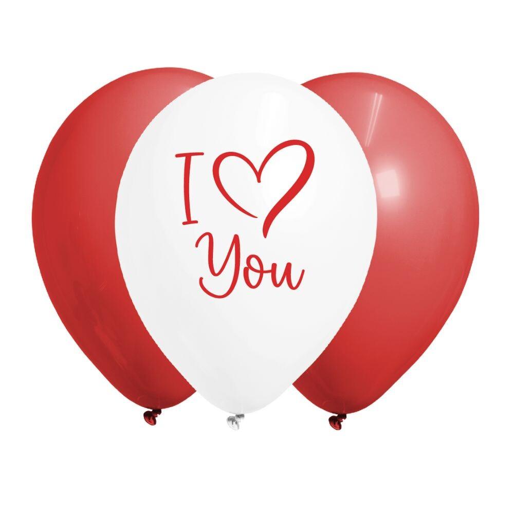 Ballonger Love 6 stk